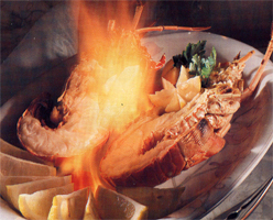 Aragosta infiammata