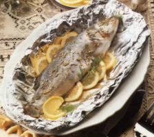 Branzino con sambuca