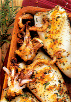 Calamari arrosto ripieni