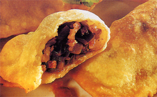 Calzoncini alle melanzane