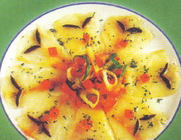 Carpaccio di stoccafisso