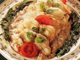 Coda di rospo cremosa