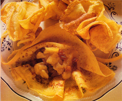 Crepes alle mele