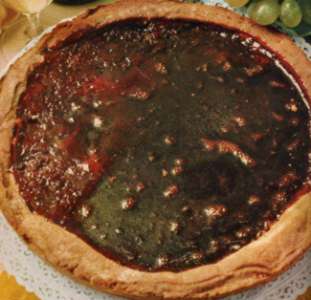 Crostata di crema caramellata