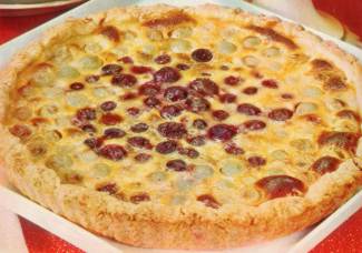 Crostata all'uva