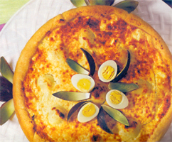 Crostata alle uova