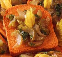 Crostini all'acciuga