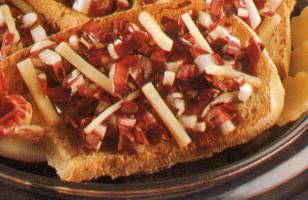 Crostini alla mostarda