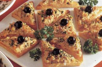Crostini con ceci in crema