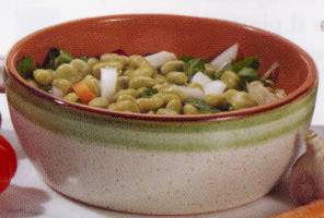 Fava con pancetta