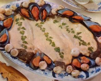 Filetti di sogliola in salsa
