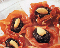 Fiorellini al prosciutto