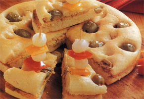 Focaccia ai ceci