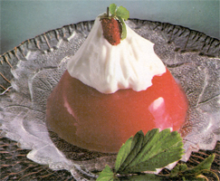 Fragole in gelatina