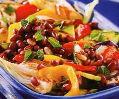 Insalata di fagioli neri