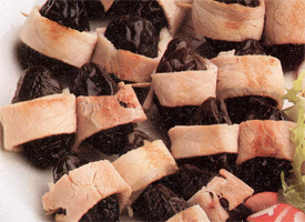 Involtini alle prugne