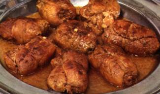 Involtini in salsa
