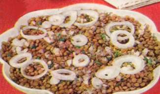 Lenticchie in insalata