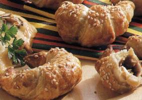 Mini-croissant ai fegatini