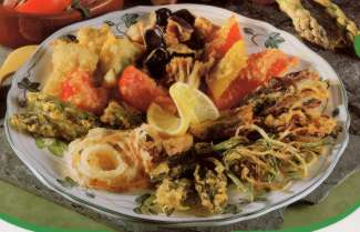 Mix di verdure fritte