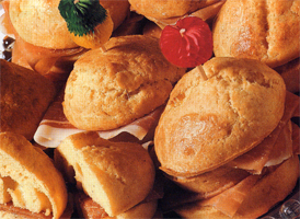 Muffin al prosciutto