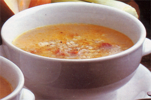Orzo in zuppa
