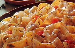 Pappardelle al cavolo