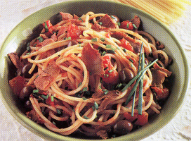 Pasta con bottarga
