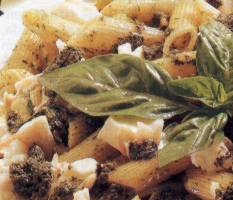 Penne al pesto marino