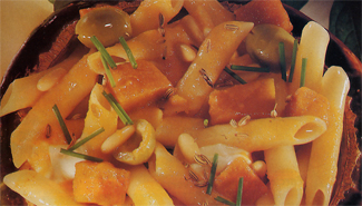 Penne alla zucca