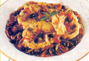 Pescatrice alle olive