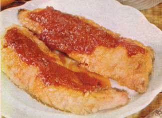 Pesce fritto al pomodoro