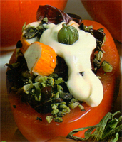 Pomodori ripieni di surimi