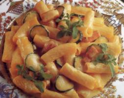 Rigatoni allo zafferano