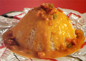 Riso in salsa gialla