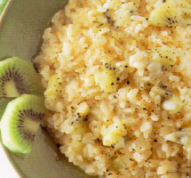 Risotto agrodolce al kiwi