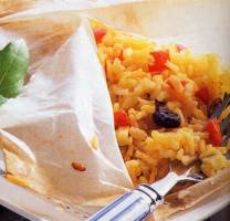 Risotto al cartoccio
