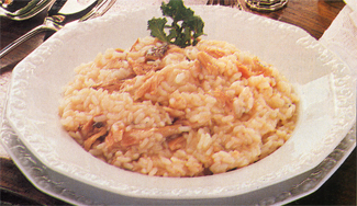 Risotto all'anguilla