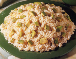 Risotto all'avocado