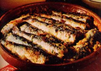 Sardine in teglia