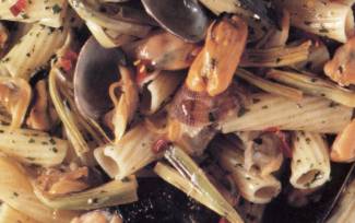 Sedani ai frutti di mare