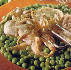 Seppie con piselli