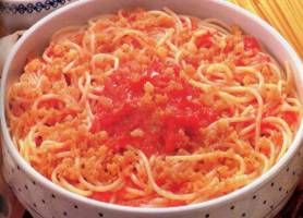 Spaghetti con mollica