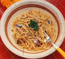 Spaghetti con sarde