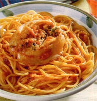 Spaghetti con seppie
