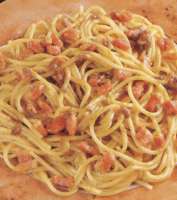 Spaghetti speciali alla carbonara