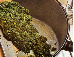 Spinaci e panna