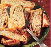 Strudel ai carciofi