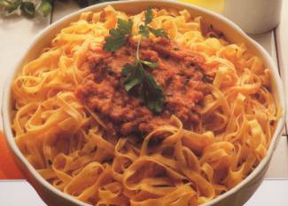 Tagliatelle con pesce