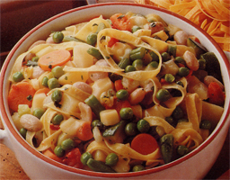 Tagliatelle al minestrone